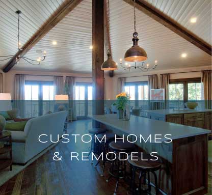 Custom Homes & Remodels by custom home builder Mike Riddle Construction