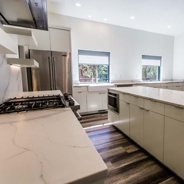 Kitchen in Modern Luxury by Mike Riddle Construction