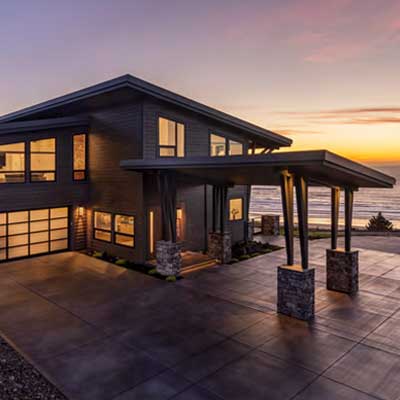 A Custom Home in Neskowin, Oregon • Built by Mike Riddle Construction