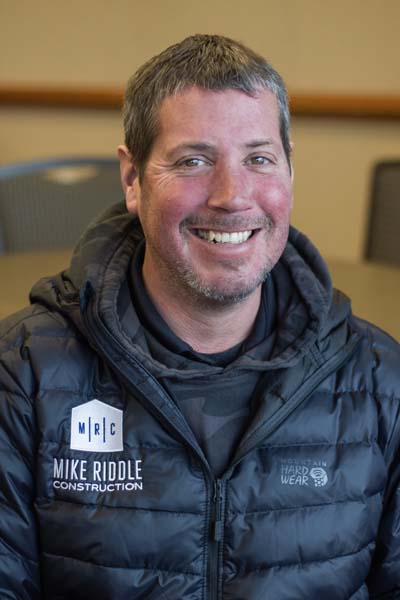 Casey Wiebe, Mike Riddle Construction Site Superintendent