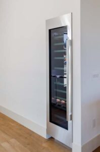 Signature Kitchen Suite 24-inch integrated column wine refrigerator